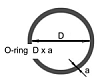 Уплотнительное кольцо O ring  (Φ32.5*2.65) (6 шт.)